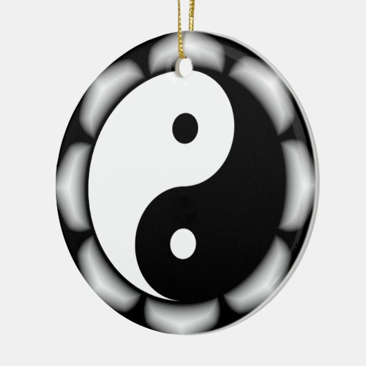Yin and Yang Round Ornament (Links)