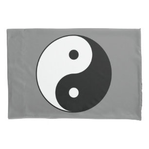 Yin and Yang Symbol (Chinesischer Taoist Taijitu) Kissenbezug