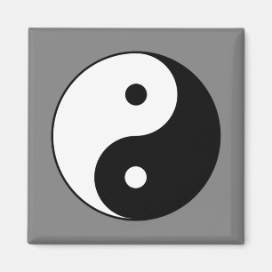 Yin and Yang Symbol (Chinesischer Taoist Taijitu) Magnet