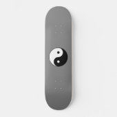 Yin and Yang Symbol (Chinesischer Taoist Taijitu) Skateboard (Vorderseite)