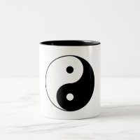 Yin and Yang Symbol (Chinesischer Taoist Taijitu)