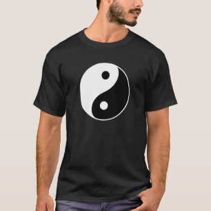 Yin and Yang Symbol Peace Liebe Balance Yoga Tai C T-Shirt