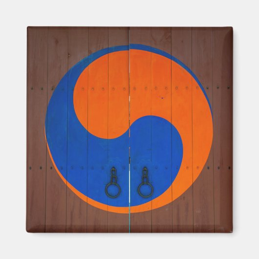 Yin and Yang symbol, South Korea Magnet (Vorne)