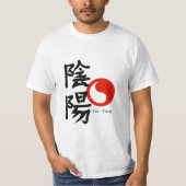 Yin and Yang  T-Shirt (Vorderseite)