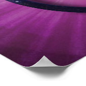 Yin and Yang Universe Print Poster (Ecke)