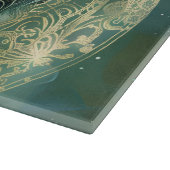 Yin and Yang wolves  Schneidebrett (Ecke)