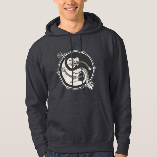 Yin Band Hoodie (Vorderseite)