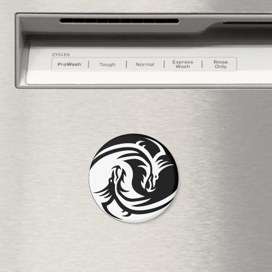 Yin-Drachen-Magnet Magnet (In Situ (Geschirrspüler))