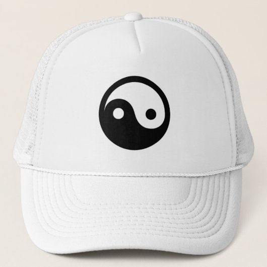 yin e yang truckerkappe (Vorderseite)
