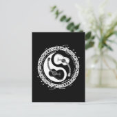 Yin Guit Notation Postkarte (Stehend Vorderseite)