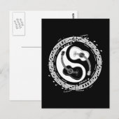 Yin Guit Notation Postkarte (Vorne/Hinten)