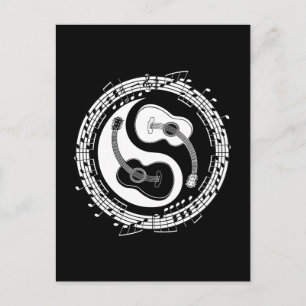 Yin Guit Notation Postkarte