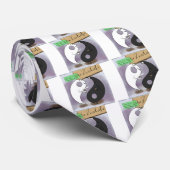 Yin Meets Yang Zen Funny Krawatte (Gerollt)