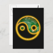 Yin Postkarte (Vorne/Hinten)