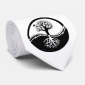 Yin Tree Krawatte (Gerollt)
