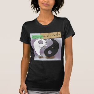Yin trifft Yang Zen Lustig T-Shirt