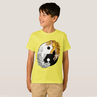 Yin u. der T - Shirt der Yang-Tiger-Kinder