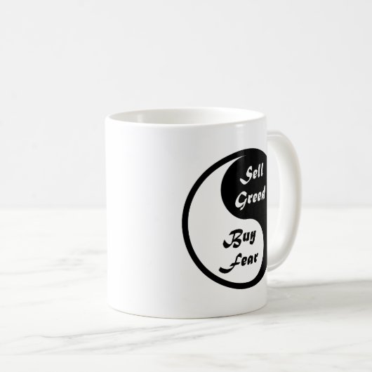 Yin u. Yang: Kaufen Sie Furcht u. verkaufen Sie Kaffeetasse (VorderseiteRechts)