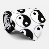 Yin u. Yang Krawatte (Gerollt)