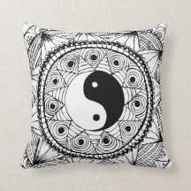 Yin u. Yang-Schwarzes