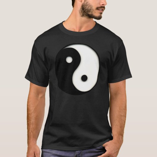 Yin u. Yang-Shirt T-Shirt (Vorderseite)