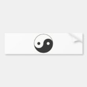 YIN U. YANG-SYMBOL AUTOAUFKLEBER (Vorne)