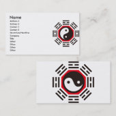 YIN U. YANG VISITENKARTE (Vorne/Hinten)