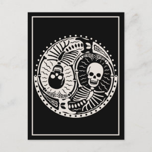 Yin und Knochen Postkarte