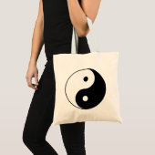 Yin und motivierend philosophisches Symbol Yang Tragetasche (Vorderseite (Produkt))