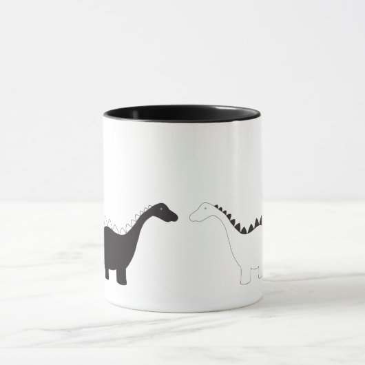 Yin und Tasse Yang Dino (Zentrum)
