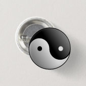 Yin und Yan-Knopf Button (Vorne & Hinten)