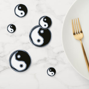 Yin und Yang 2 Konfetti