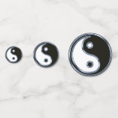 Yin und Yang 2 Konfetti (Vorderseiten)