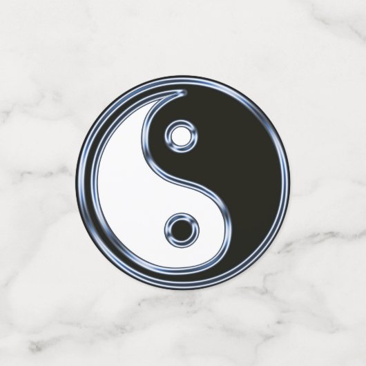 Yin und Yang 2 Konfetti (Klein Vorderseite)