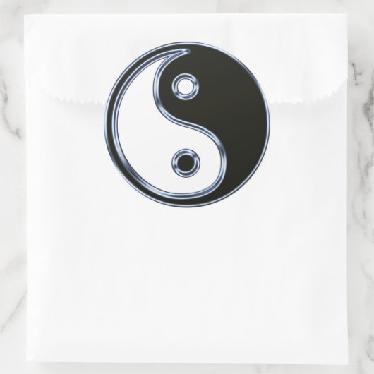 Yin und Yang 2 Sticker (Tasche)