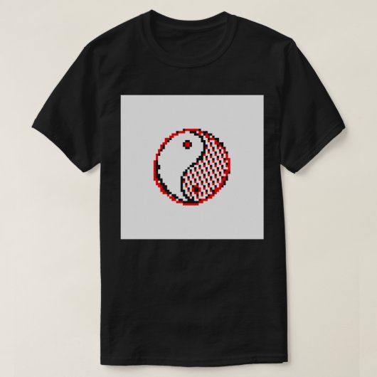 Yin und Yang 2 T-Shirt (Design vorne)
