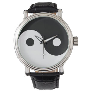 Yin und Yang Armbanduhr