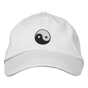 Yin und Yang Bestickte Baseballkappe
