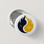 Yin und Yang Button (Vorne & Hinten)