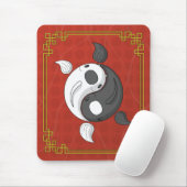 Yin und Yang das Koi Mousepad (Mit Mouse)
