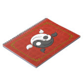 Yin und Yang das Koi-Notebook Notizblock (Linke Seite)