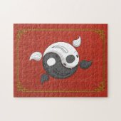 Yin und Yang das Koi Puzzlespiel Puzzle (Horizontal)