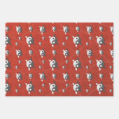 Yin und Yang das Koi Wrapping Paper Set Geschenkpapier Set (Vorderseite 2)