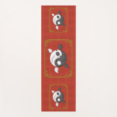 Yin und Yang die Koi Yoga Mat Yogamatte (Vorderseite)