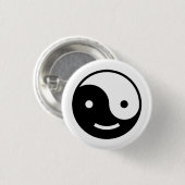 Yin und Yang emoji Button (Vorne & Hinten)