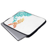 Yin und Yang - Feuer und Wasser Laptopschutzhülle (Vorne Knopf)