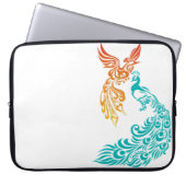 Yin und Yang - Feuer und Wasser Laptopschutzhülle (Vorderseite)