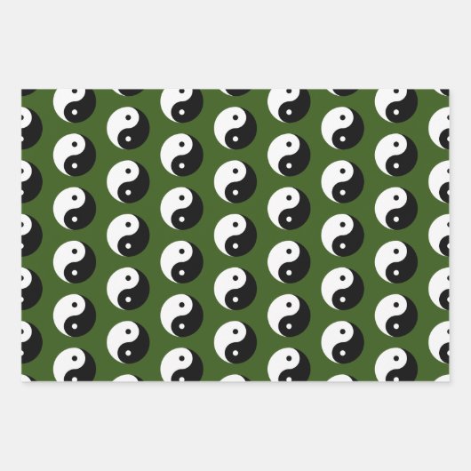 Yin und Yang Geschenkpapier Set (Vorderseite 2)