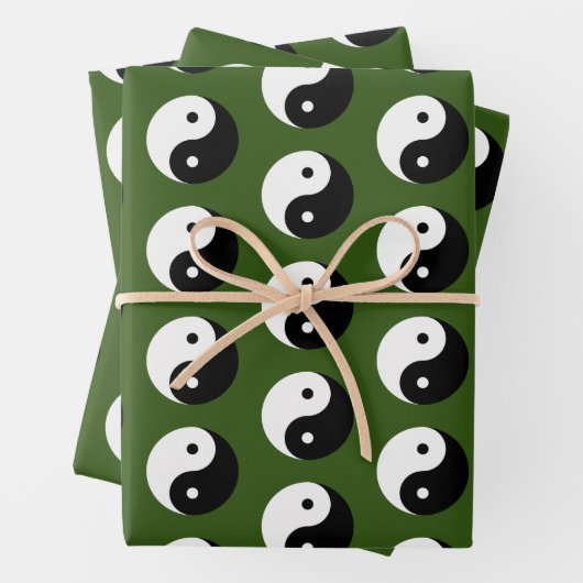 Yin und Yang Geschenkpapier Set (Beispiel)