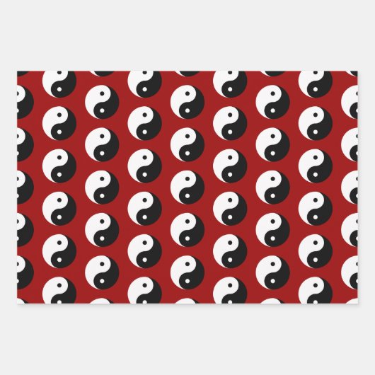 Yin und Yang Geschenkpapier Set (Vorderseite 2)